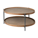 Mercana Kade 33.1" x 33.1" x 17.3" Metal Coffee Table