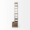 Mercana Brodie 32" x 22" x 94" Iron Wall Shelf