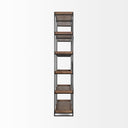 Mercana Trey 80" x 16" x 87.5" Iron Wall Shelf