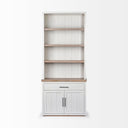 Mercana Fairview 39" x 17" x 90" Solid Wood Wall Shelf