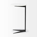 Mercana Ballatine 15" x 15" x 27" Metal Side Table