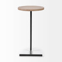 Mercana Ballatine 15" x 15" x 27" Metal Side Table