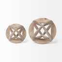 Mercana Bellatrix 7" x 7" x 7" Solid Wood Decorative Object