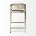 Mercana Tabitha 23.3" x 24" x 40.3" Solid Wood Stool