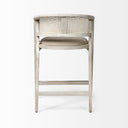 Mercana Tabitha 23.3" x 22" x 36.8" Solid Wood Stool