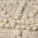 Mercana Leroy 17.7" x 17.7" x 17.7" Wool Pouf