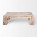 Mercana McArthur 48" x 48" x 14" Solid Wood Coffee Table
