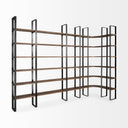 Mercana Taunton 10.5" x 80" x 90" Solid Wood Wall Shelf