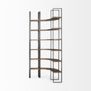 Mercana Turner 36.5" x 36.5" x 90" Solid Wood Wall Shelf