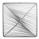 Mercana Risley 8.1" x 8.1" x 10.6" Metal Decorative Object