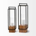 Mercana Orionis 5.7" x 5.7" x 21.1" Metal Lantern