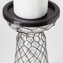 Mercana Shandra 5" x 5" x 11.3" Candle Holder