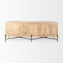Mercana Cairo 78" x 19.5" x 28" Solid Wood Sideboard