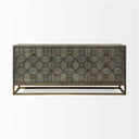 Mercana Genevieve 70" x 15.8" x 31" Solid + Manufactured Wood Sideboard