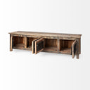 Mercana Wilton 76" x 19" x 20" Solid Wood Media Unit