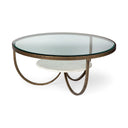 Mercana Reinhardt 36" x 36" x 16" Metal Coffee Table