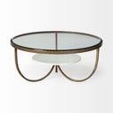 Mercana Reinhardt 36" x 36" x 16" Metal Coffee Table