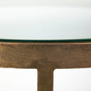 Mercana Reinhardt 20" x 20" x 24" Metal Side Table