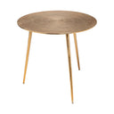 Mercana Reva 24" x 24" x 21" Metal Side Table