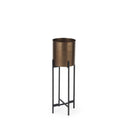 Mercana Sowerberry 8.7" x 8.7" x 24" Metal Pot