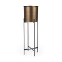Mercana Sowerberry 10.8" x 10.8" x 33.1" Metal Pot