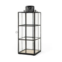 Mercana Gamfield 6.1" x 6.1" x 16.7" Metal Lantern