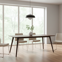 Mercana Nicholas 72" x 39" x 30" Solid Wood Dining Table