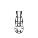 Mercana Bella 12.2" x 11.8" x 30.1" Metal Lantern