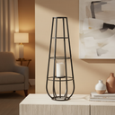 Mercana Bella 14.2" x 13.2" x 40" Metal Lantern