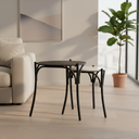 Mercana Etienne 23" x 23" x 24.3" Side Table