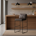 Mercana Stamford 18.7" x 22.6" x 40" Wood Stool