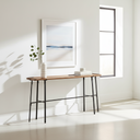 Mercana Helios 60" x 14" x 29" Iron Console Table