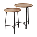 Mercana Helios 20" x 20" x 24" Metal Side Table