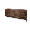 Mercana Glenn 71.5" x 18" x 30" Solid Wood Sideboard