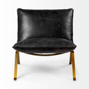 Mercana Flavelle 28" x 33.5" x 27" Iron Side Chair