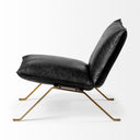 Mercana Flavelle 28" x 33.5" x 27" Iron Side Chair