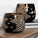 Mercana Mojave 7.9" x 7.9" x 6.3" Glass Vase