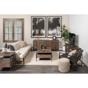 Mercana Glenn 71.5" x 18" x 30" Solid Wood Sideboard