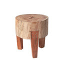 Mercana Asco 13" x 13" x 15" Solid Wood Stool