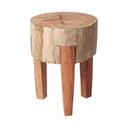 Mercana Asco 13" x 13" x 18" Solid Wood Stool