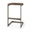 Mercana Kiran 17" x 17" x 30" Metal Stool