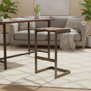 Mercana Kiran 17" x 17" x 30" Metal Stool