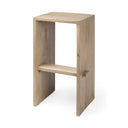 Mercana Aida 18.5" x 14" x 30" Solid Wood Stool