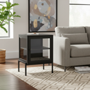 Mercana Arelius 20" x 18.8" x 26" Solid Wood Side Table