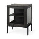 Mercana Arelius 20" x 18.8" x 26" Solid Wood Side Table