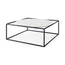 Mercana Austen 36" x 36" x 14" Metal Coffee Table