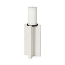 Mercana Sophia 5.5" x 3.5" x 10.5" Marble Candle Holder