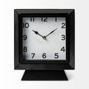 Mercana Ralph 9.3" x 4.3" x 10.8" Metal Table Clock