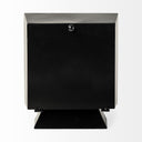 Mercana Ralph 9.3" x 4.3" x 10.8" Metal Table Clock