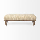 Mercana Alder 55" x 17" x 18" Solid Wood Bench